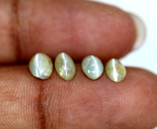 100% Natural Chrysoberyl Cats Eye 3.85 Ct Pieces 4 Oval Untreated Loose Gemstone