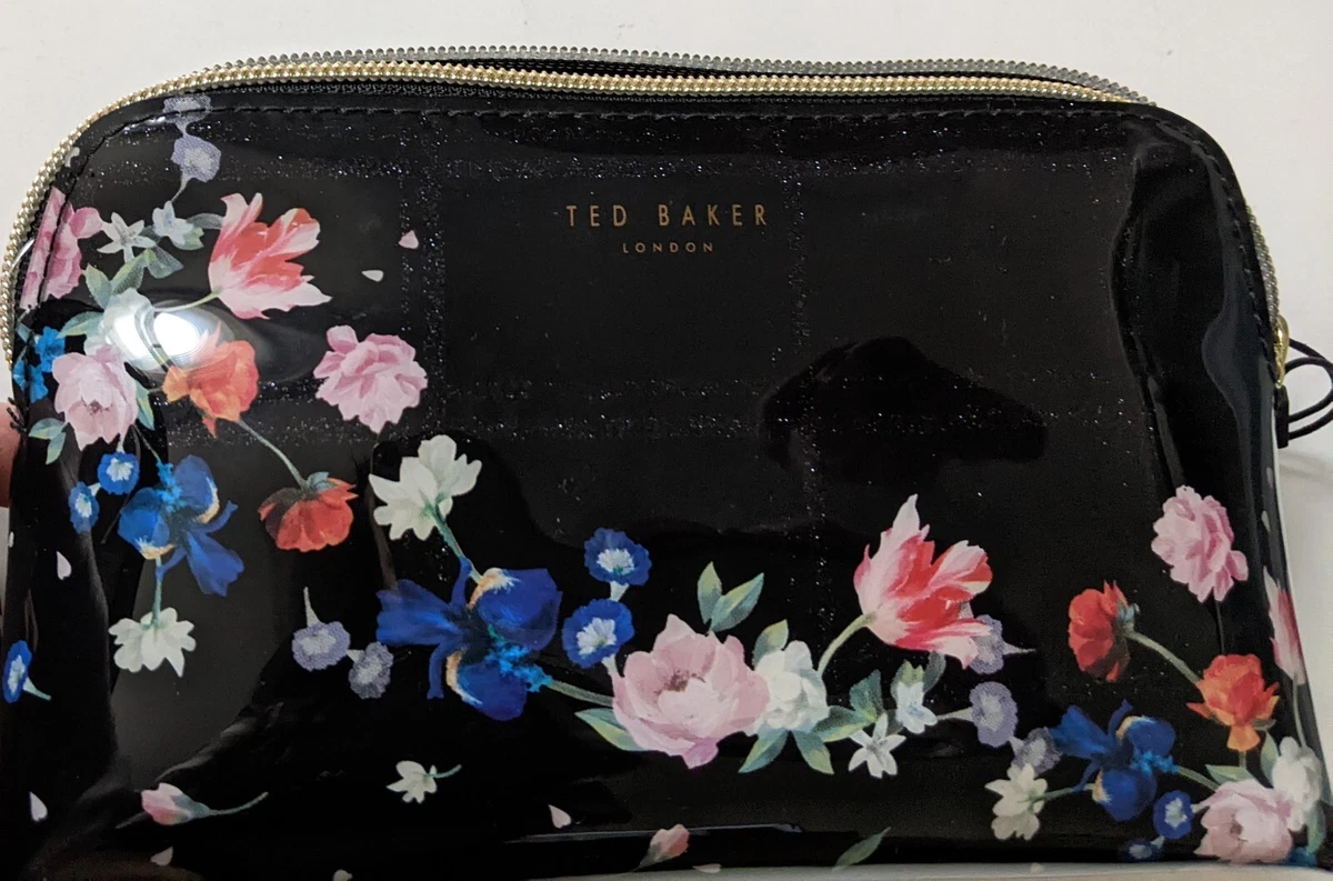 Ted Baker Women's Sandalwood Makeup Bag in Black, Evalyn