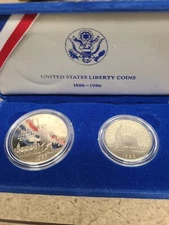 1886-1986 United States Liberty Proof Commemorative Coin Set