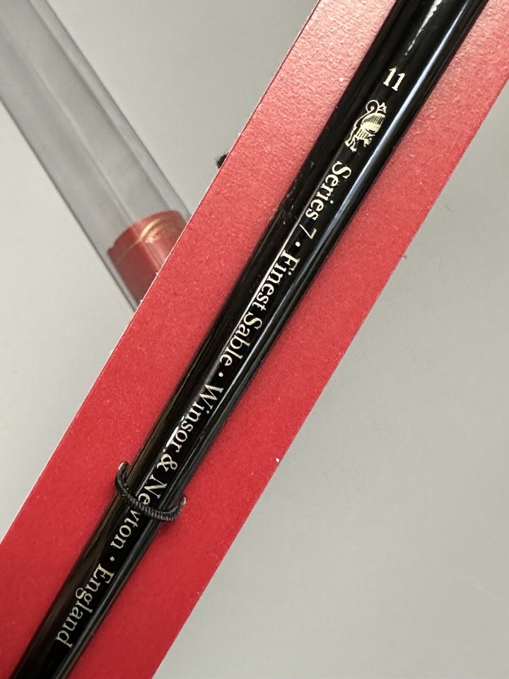 Rare Size 11 Vintage Winsor & Newton Series 7 Kolinsky Sable Watercolor