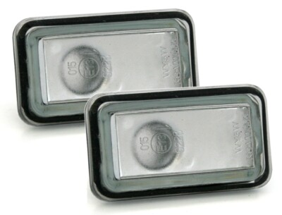 Seitenblinker Set in SILBER für VW Golf 1 2 Polo 86C Corrado Jetta Blinker