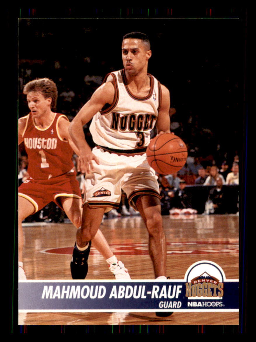 1994 Basketball Hoops Mahmoud Abdul-Rauf Denver Nuggets #48 2 | eBay
