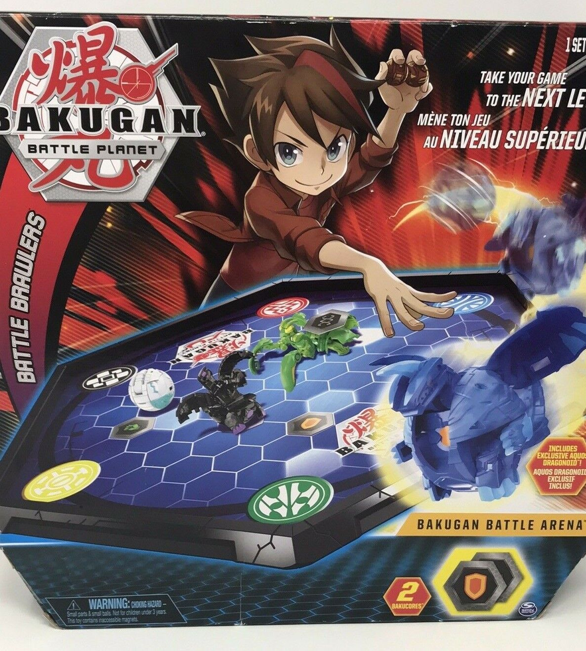 Bakugan Battle Planet Battle Arena Planet Game Board New Unopened