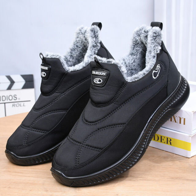 Men's Autumn and Winter Thick Soled Comfortable Outdoor Plush Shoes XN10077