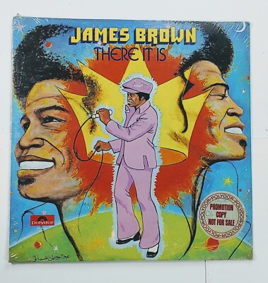JAMES BROWN THERE IT IS 1972 FIRST PRESS LP STILL SEALED PROMO 1972 PD5028 NOS