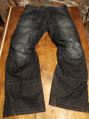 G Star Fire Elwood Loose W36/L34 Jeans Hose Raw F156