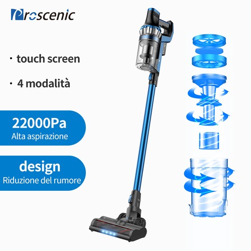 Proscenic P10 Aspirapolvere senza fili Senza sacco Auto Scopa Elettrica 150  AW | eBay