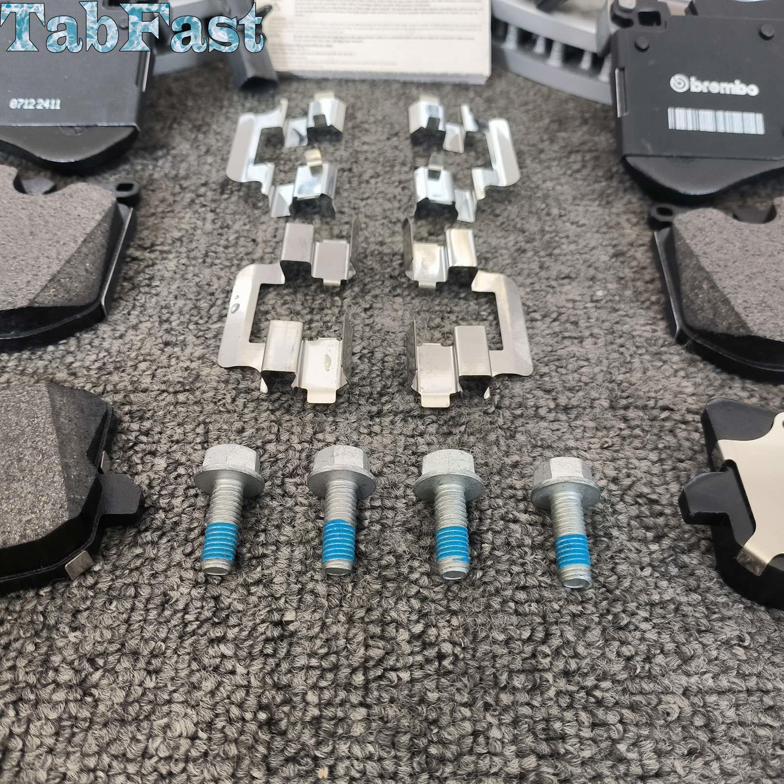 6* for Bentley Mulsanne front rear brake pads and rotors 3Y0698151C 3Y0615301A