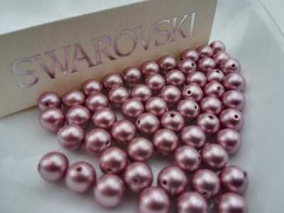 Crystal Pearls 5810 in 3 mm Crystal Powder Rose Pearl 352