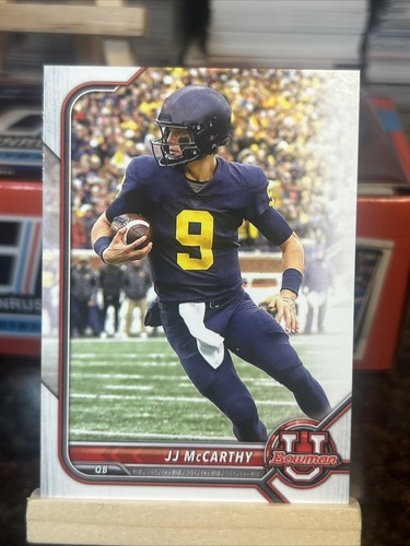 2022 Bowman U 79 JJ McCarthy RC QB Michigan Wolverines EBay