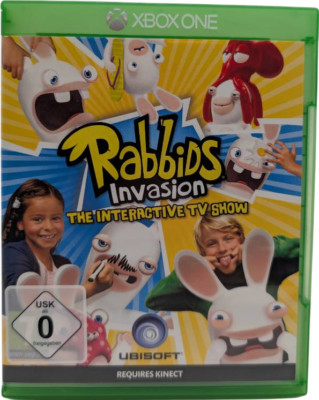 Rabbids Invasion: The Interactive TV Show - Xbox One Spiel - OVP m. Anleitung - 