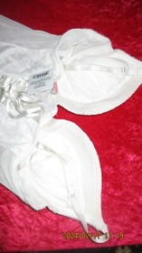ANN SUMMERS UNDERWIRED  IVORY LL BASQUE  SUSPENDER 16  NWT 'INSTANT  BOOB JOB'