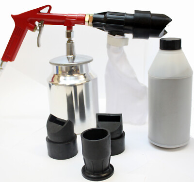 6pc Air Sandblaster Kit Grit Shot Sand Blaster Rust Paint Remover Removal Tool 