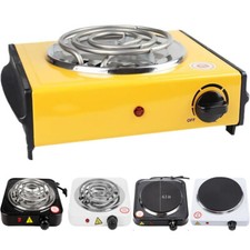 1000W Portable Single Electric Burner Hot Plate Camping Stove Adjustable 110V