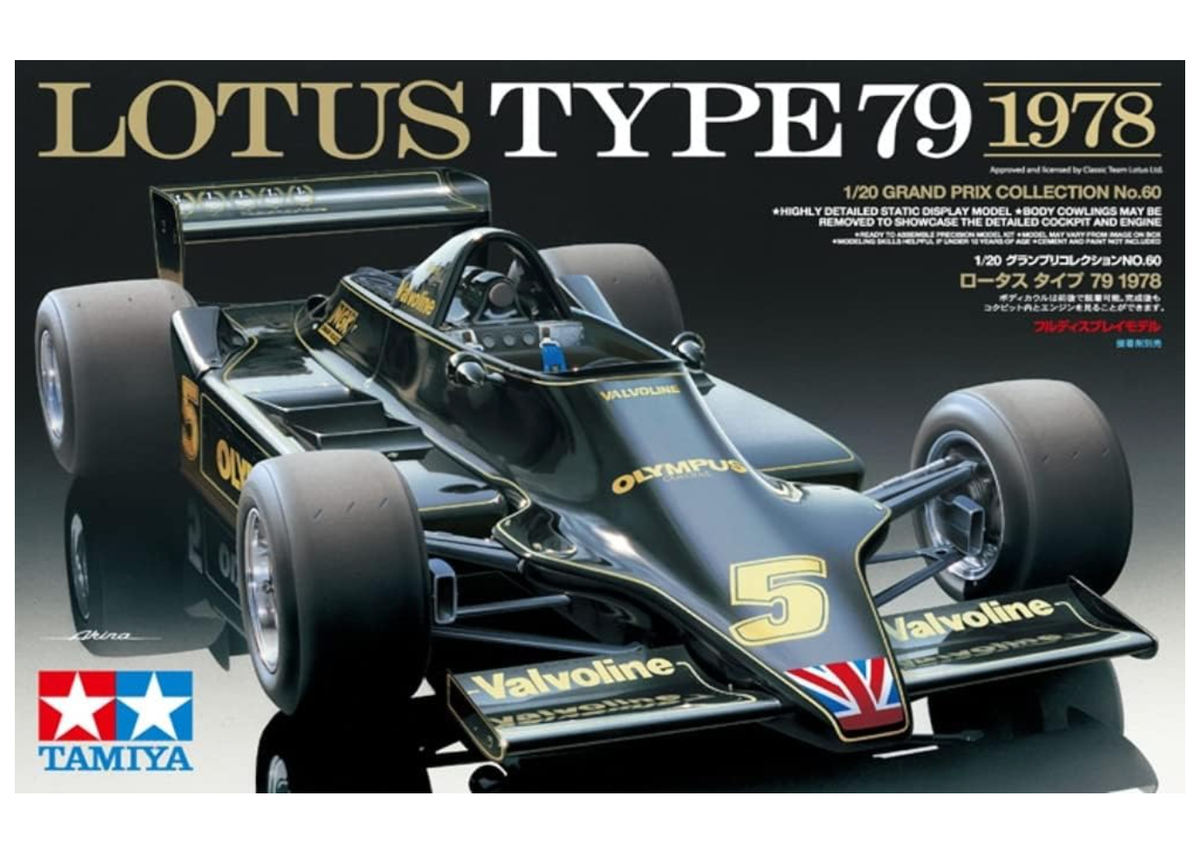 Tamiya JAPAN 20060 Lotus Type 79 1978 No. 60 / 1/20 Scale Model