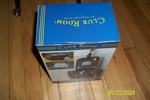 Hanging Travel Kit Bag w/Alarm Clock-Club Room by Charter Club, Black 12x7" - Picture 3 of 8