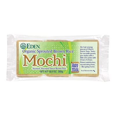 Eden Foods Organic Sprouted Brown Rice Mochi 10.5 OZ