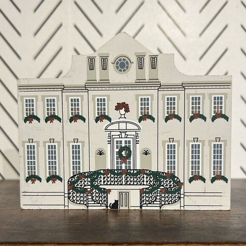 Cat’s Meow Village Callanwolde and Swan House Atlanta Christmas Series 1996 VTG - Picture 10 of 15