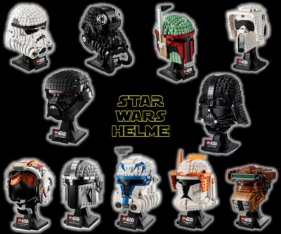 LEGO Star Wars Helm AUSWÄHLEN - 75274 75276 75277 75304 75305 75327 75328 75343