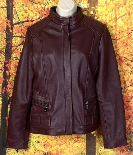 a.n.a Size M Chestnut Brown Genuine 