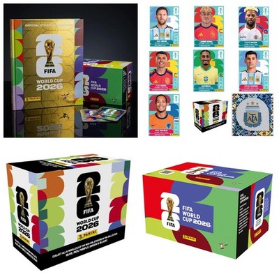 Panini FIFA World Cup 2026 Premium Gold Hardcover Album + LATAM