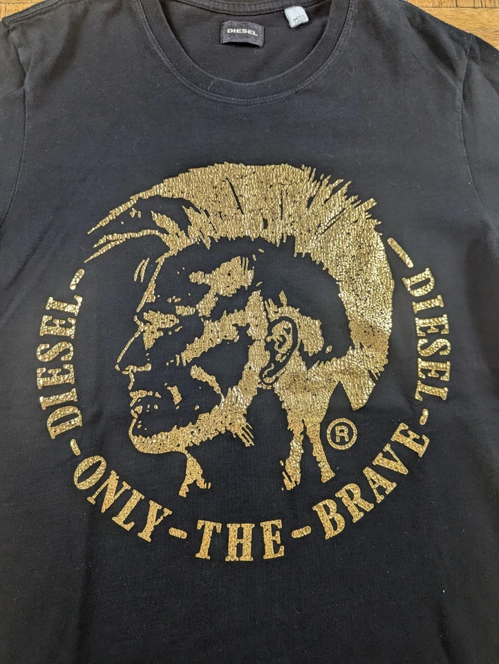 Camisa vintage Y2K Diesel Only The Brave para mujer Foto 2 de 4