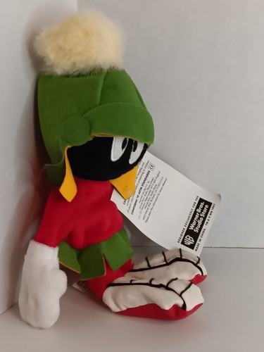 Marvin The Martian Looney Tunes Beanie Bean Bag Stuffed Toy - Picture 2 of 4