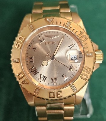 Invicta Pro Diver Golden Watch Model 12821