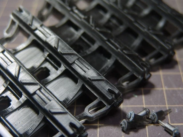 Piastre per carri armati tedeschi in scala 1/6 fatte a mano amatoriali (per... - Immagine 3 di 4