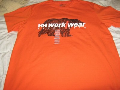 Helly Hansen workwear t shirt size XXL orange