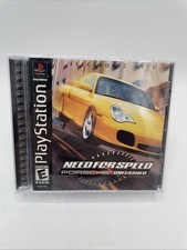 Need for Speed: Porsche Unleashed PS1 PlayStation 1 Complete CIB + Reg Card