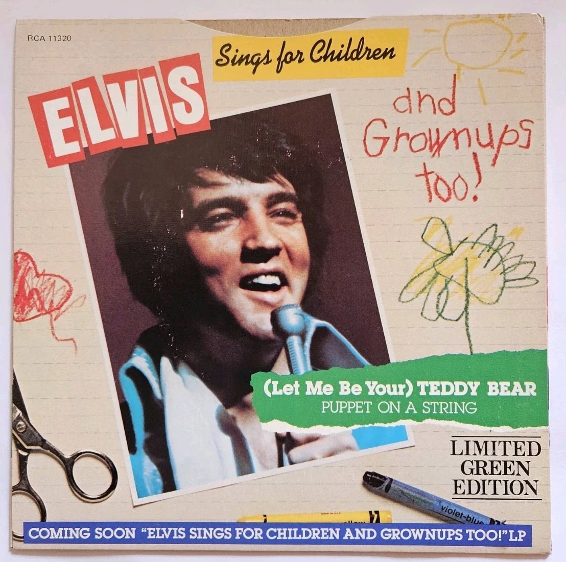 Elvis Presley - Puppet On A String / Teddy Bear - Limited Single - 1978 - RCA