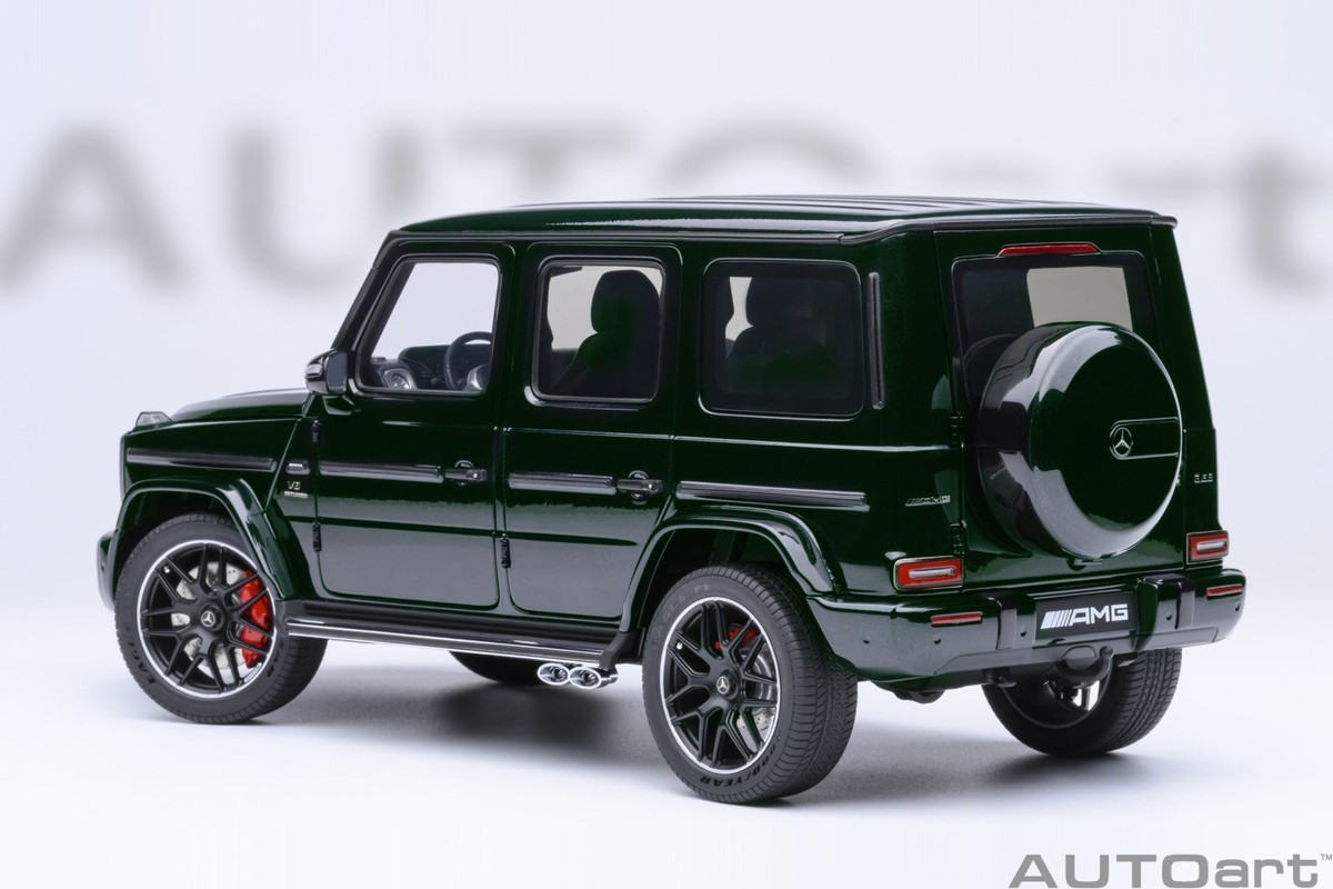 1/18 Mercedes-Benz AMG G63 Emerald Green 2019 Model Car By AUTOart