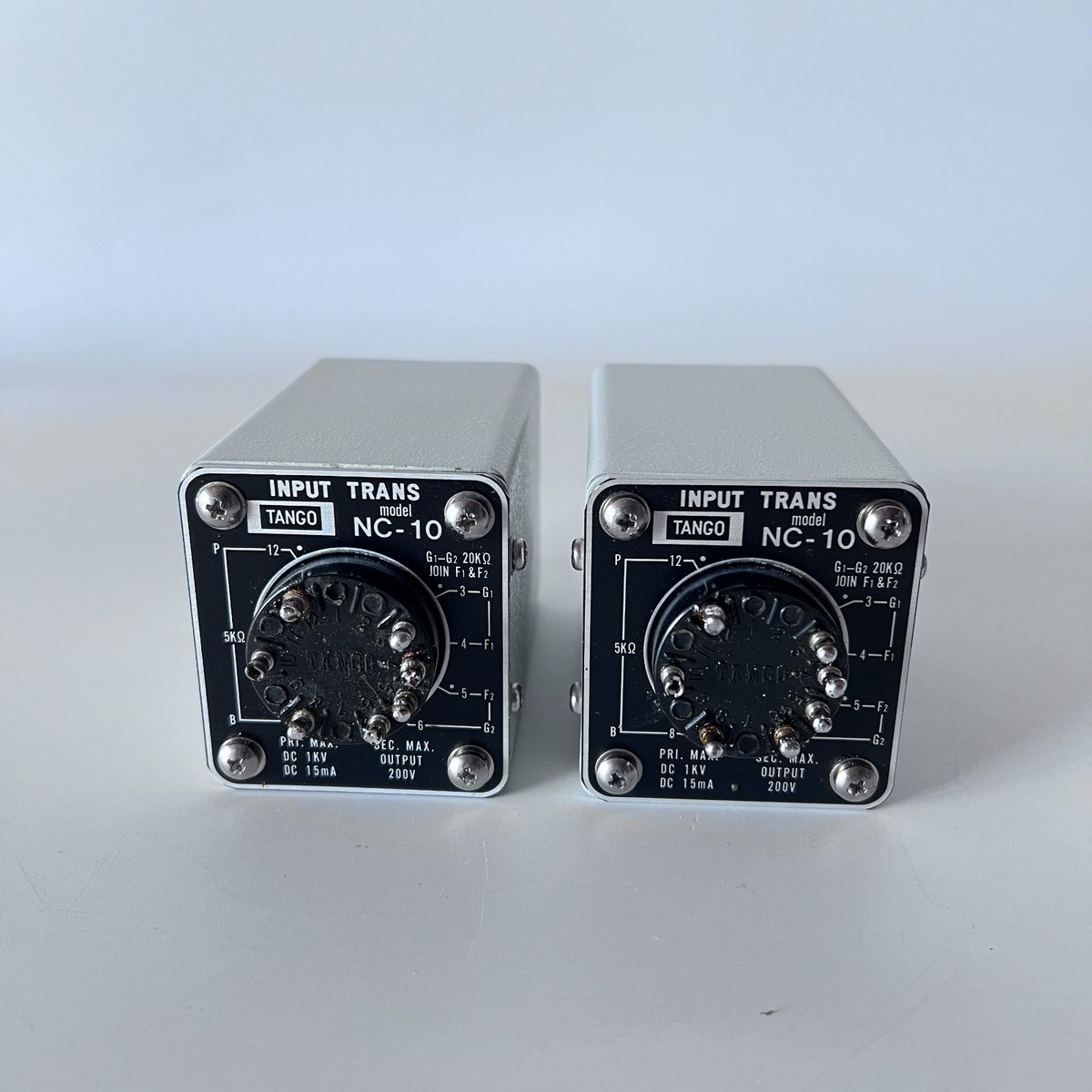 アンプ INPUT TRANS TANGO NC-16 TANGO NC-16 Input Transformers Used Scratches and stains
