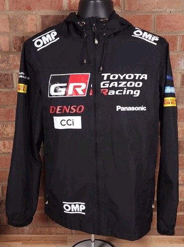 Toyota Gazoo Racing WRC Team OMP Soft Shell Jacket Mens Large 