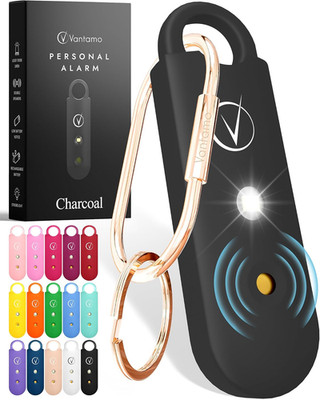 Vantamo Taschenalarm Extra Laut 130Db Mit 2 Lautsprechern Für Selbstverteidigung