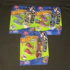 LOT OF 3 Hot Wheels Skate Series Skateboard Tony Hawk Fingerboards New (Lot 3)