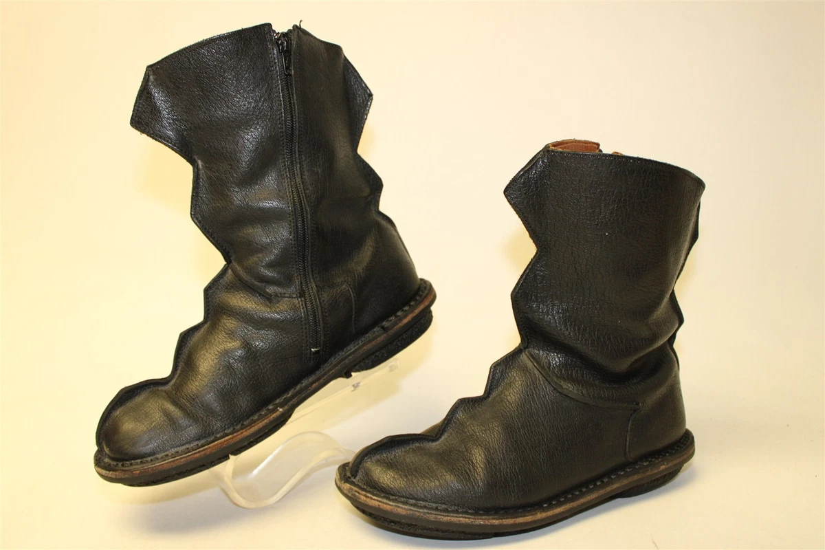 Trippen Flat (Under 1 in) Leather Upper Boots for Women for sale