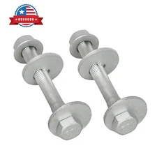 2x Lower Rear Eccentric Camber Bolt Nut Kit for Volkswagen Audi Seat WHT001761