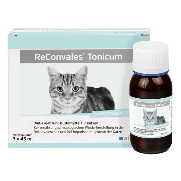 Alfavet Reconvales Tonicum 3X45 Ml | Katzen | Rekonvaleszenz | Untergewicht-image