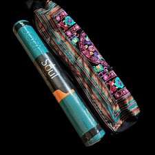 Soul Yoga Mat And Embroidered Yoga Mat Carrier