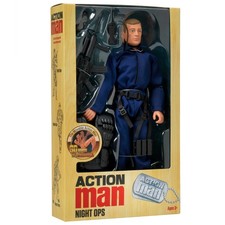 Action Man Night Ops | 12" Action Figure w/ 30 Points Articulation | 4th Gen