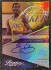 Eddie Jones 2014 Panini Prestige Stars of the NBA Signature Auto /175 Lakers