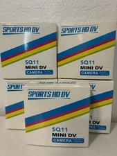 New/Open Box Sports HD DV SQ11 mini DV camera Full HD 1920x1080 Set of 5