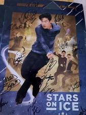 STARS ON ICE - Official Program - Autographed...