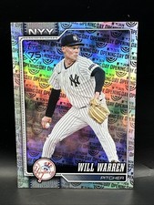 2026 Topps Will Warren Opening Day Foil #176 New York Yankees