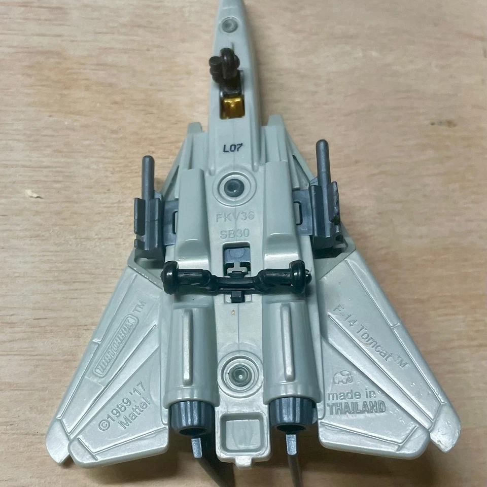 Vintage Zylmex Navy F-14 Tomcat A143 Diecast Metal Toy Jet - Image 2 of 3