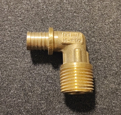 IVT Würth Fitting Bogen 90 Grad 16 x 1/2 AG Außengewinde Winkelübergang Prineto