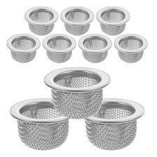 3 x (10 pezzi filtro doppio setaccio setaccio cocktail setaccio affumicatoio Mesh Bowl filtro setaccio per 2441