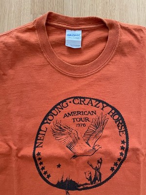 T-Shirt NEIL YOUNG & Crazy Horse Tour 1976 - official merchandise Size M